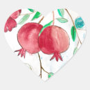 Search for vintage fruit stickers Pomegranate