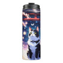 Search for black cat travel mugs Pink