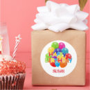 Search for birthday greeting stickers Colorful
