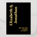 Search for foil wedding save the dates Metallic