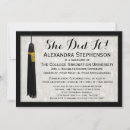 Search for womens graduation invitations Elegant