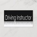 Search for driving instructor business cards Black