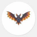 Search for flying bats stickers Vampire