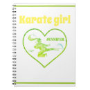 Search for martial arts notebooks Karate