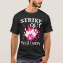 Search for strike out cancer tshirts Bowling