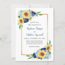 Search for blue floral border wedding invitations Rustic