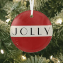 Search for jolly christmas tree decorations Red