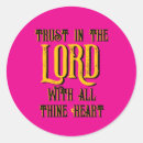 Search for trust in the lord stickers Proverbs