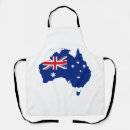 Search for australia flag aprons Blue