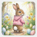 Search for easter square stickers Watercolor