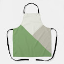 Search for plain white aprons Colour