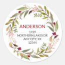 Search for floral wreath stickers Burgundy