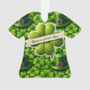 Search for clover christmas tree decorations Shamrock