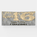 Search for gold foil banners Glitter