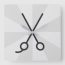 Search for scissors clocks Salon