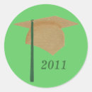 Search for cap and tassel stickers Gold