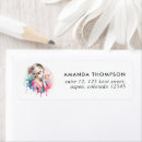 Search for nail salon return address labels Chic