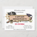 Search for caribbean birthday invitations Ahoy matey pirate