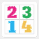 Search for numerical stickers Math