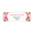 Search for pink bridal shower return address labels Birthday party