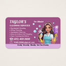 Search for house shaped business cards Maid