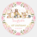 Search for squirrel birthday stickers Forest animals