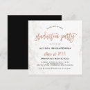 Search for marble graduation invitations Black