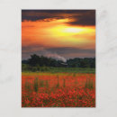 Search for locomotives postcards Blue