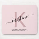 Search for blush pink mousepads Elegant