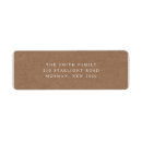 Search for rustic kraft paper wedding return address labels Elegant
