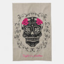 Search for day of the dead tea towels Flowers