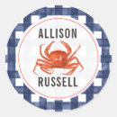 Search for crab wedding stickers Beach
