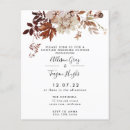 Search for fall couples shower invitations Floral