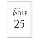 Search for elegant table cards Minimalist