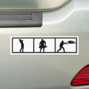 Search for funny golf bumper stickers Dad