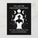 Search for burned postcards Witchcraft