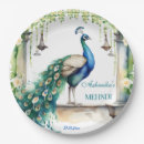 Search for peacock plates Teal