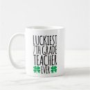 Search for irish teacher mugs Shamrock