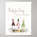 Search for bridal shower favor signs Watercolor flowers