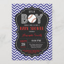 Search for baseball baby invitations Chalkboard