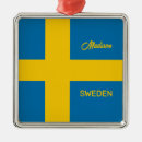 Search for swedish flag christmas tree decorations Patriotic