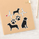Search for black labrador retriever dog stickers Silhouette