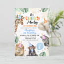 Search for blue monkey invitations Balloon