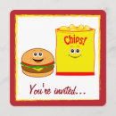 Search for cheeseburger invitations Hamburger