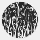 Search for black and white tattoo stickers Floral