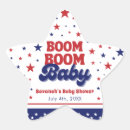 Search for patriotic star stickers Baby shower