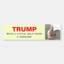 Search for comrade bumper stickers Donald
