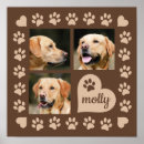 Search for pawprints posters Dog lover