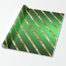 Search for shiny green wrapping paper Geometric