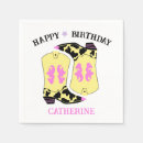 Search for cowboy boots napkins Country